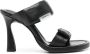 Premiata 100mm leather sandals Black - Thumbnail 1