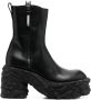 Premiata 110mm zip-up chunky leather boots Black - Thumbnail 1