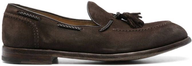 Premiata 32056 suede loafers Brown
