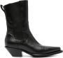 Premiata 50mm leather ankle boots Black - Thumbnail 1