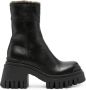 Premiata 70mm leather ankle boots Black - Thumbnail 1