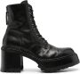 Premiata 80mm lace-up leather boots Black - Thumbnail 1