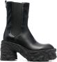 Premiata 95mm chunky-block heel boots Black - Thumbnail 1