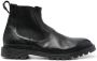 Premiata ankle-length leather boots Black - Thumbnail 1