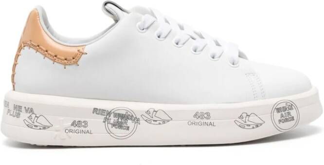 Premiata Belle 6711 leather sneakers White