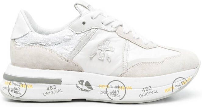 Premiata Cassie lace-up sneakers White