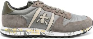 Premiata Eric logo-embossed suede sneakers Grey