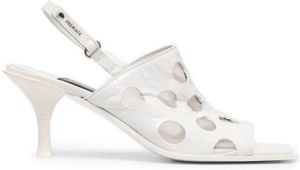 Premiata geometric sling-back sandals White