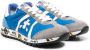 Premiata Kids Lucy panelled leather sneakers Blue - Thumbnail 1