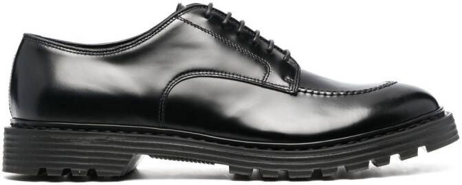 Premiata lace-up oxford shoes Black