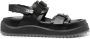 Premiata leather platform sandals Black - Thumbnail 1