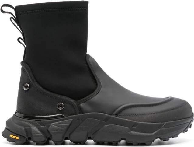 Premiata Lock chunky boots Black