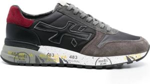Premiata Mick 6420 panelled lace-up sneakers Grey