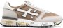 Premiata Mick panelled lace-up sneakers Brown - Thumbnail 1