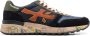 Premiata Mick panelled leather sneakers Blue - Thumbnail 1