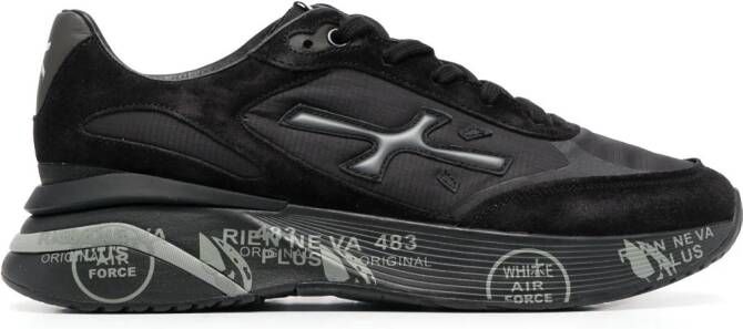 Premiata Moerun panelled sneakers Black