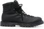 Premiata padded-ankle lace-up boots Black - Thumbnail 1
