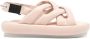 Premiata padded leather sandals Pink - Thumbnail 1