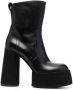 Premiata platform-sole 125mm heeled boots Black - Thumbnail 1