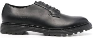 Premiata polished lace-up fastening shoes Black