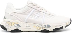 Premiata printed sole low top sneaker White