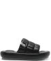 Premiata quilted leather sandals Black - Thumbnail 1