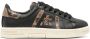 Premiata Russel snakeskin-effect sneakers Black - Thumbnail 1