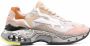 Premiata Sharkyd colour-block panelled leather sneakers Neutrals - Thumbnail 1