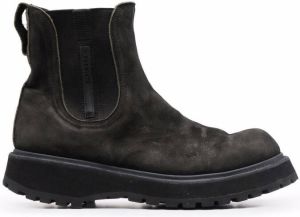 Premiata slip-on suede boots Black