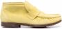 Premiata suede ankle-length loafers Yellow - Thumbnail 1