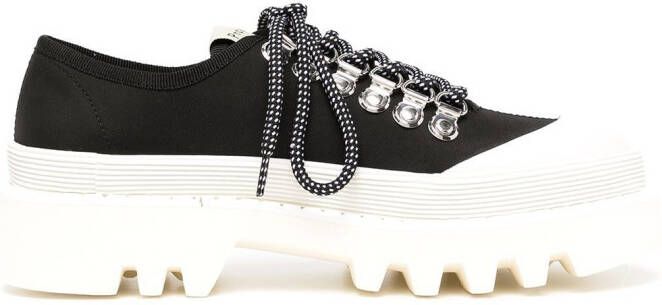 Proenza Schouler chunky-sole low-top sneakers Black