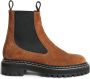 Proenza Schouler contrast-stitch suede Chelsea boots Brown - Thumbnail 1