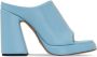 Proenza Schouler Forma 110mm platform sandals Blue - Thumbnail 1