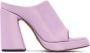 Proenza Schouler Forma 110mm platform sandals Purple - Thumbnail 1
