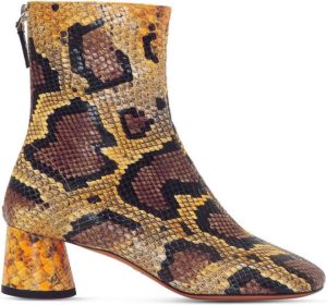 Proenza Schouler Glove 55mm ankle boots Brown