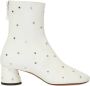 Proenza Schouler Glove embellished ankle boots White - Thumbnail 1