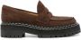 Proenza Schouler lug-sole platform leather loafers Brown - Thumbnail 1