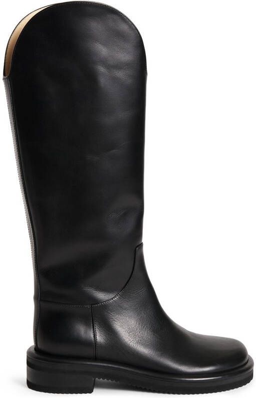 Proenza Schouler Pipe riding boots Black