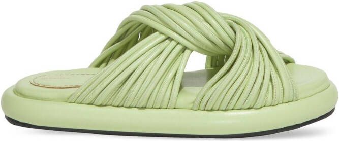 Proenza Schouler Pipe Rolo slides Green