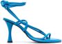 Proenza Schouler Pipe strappy sandals Blue - Thumbnail 1