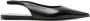 Proenza Schouler pointed-toe leather ballerina shoes Black - Thumbnail 1