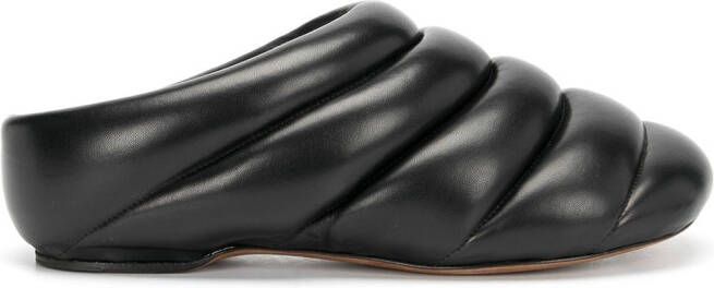 Proenza Schouler Rondo puffy slippers Black