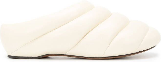 Proenza Schouler Rondo puffy slippers Neutrals