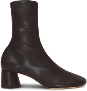 Proenza Schouler round-toe block-heel ankle boots Black