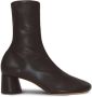 Proenza Schouler round-toe block-heel ankle boots Black - Thumbnail 1