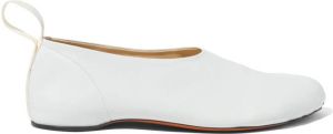 Proenza Schouler Sculpt ballerina shoes White