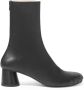 Proenza Schouler Sculpt heeled leather ankle boots Black - Thumbnail 1