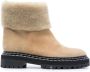 Proenza Schouler shearling ankle boots Brown - Thumbnail 1