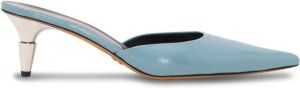 Proenza Schouler Spike 60mm mules Blue