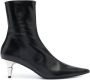 Proenza Schouler Spike pointed-toe ankle boots Black - Thumbnail 1